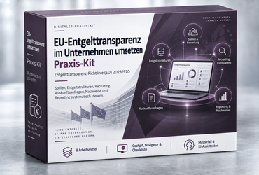 EU-Entgelttransparenz im Unternehmen umsetzen – Praxis-Kit