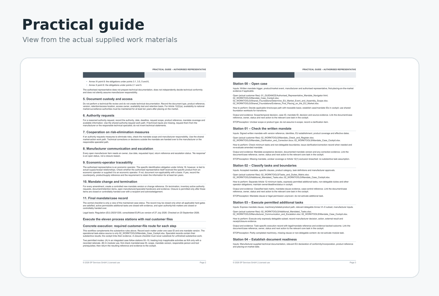 Practical guide