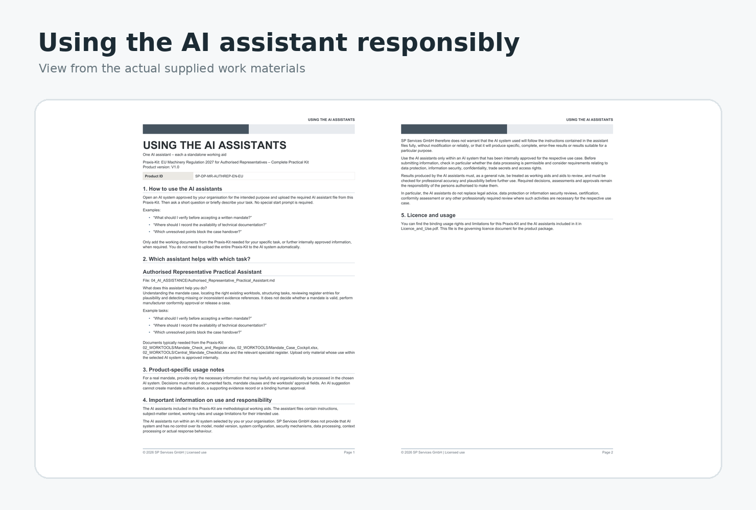 AI guidance